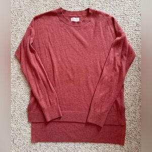 Lou & Grey Pink Sweater Size Medium